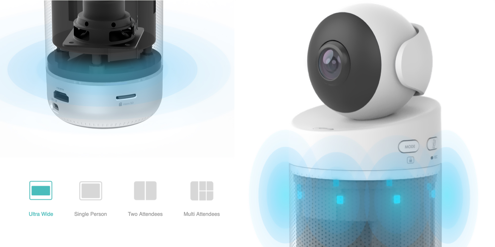 width=100% Kamera konferencyjna Kandao Meeting S